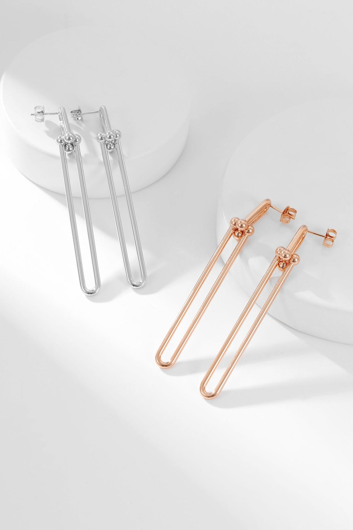 Tiffany HardWear Link Earrings - 18K Gold