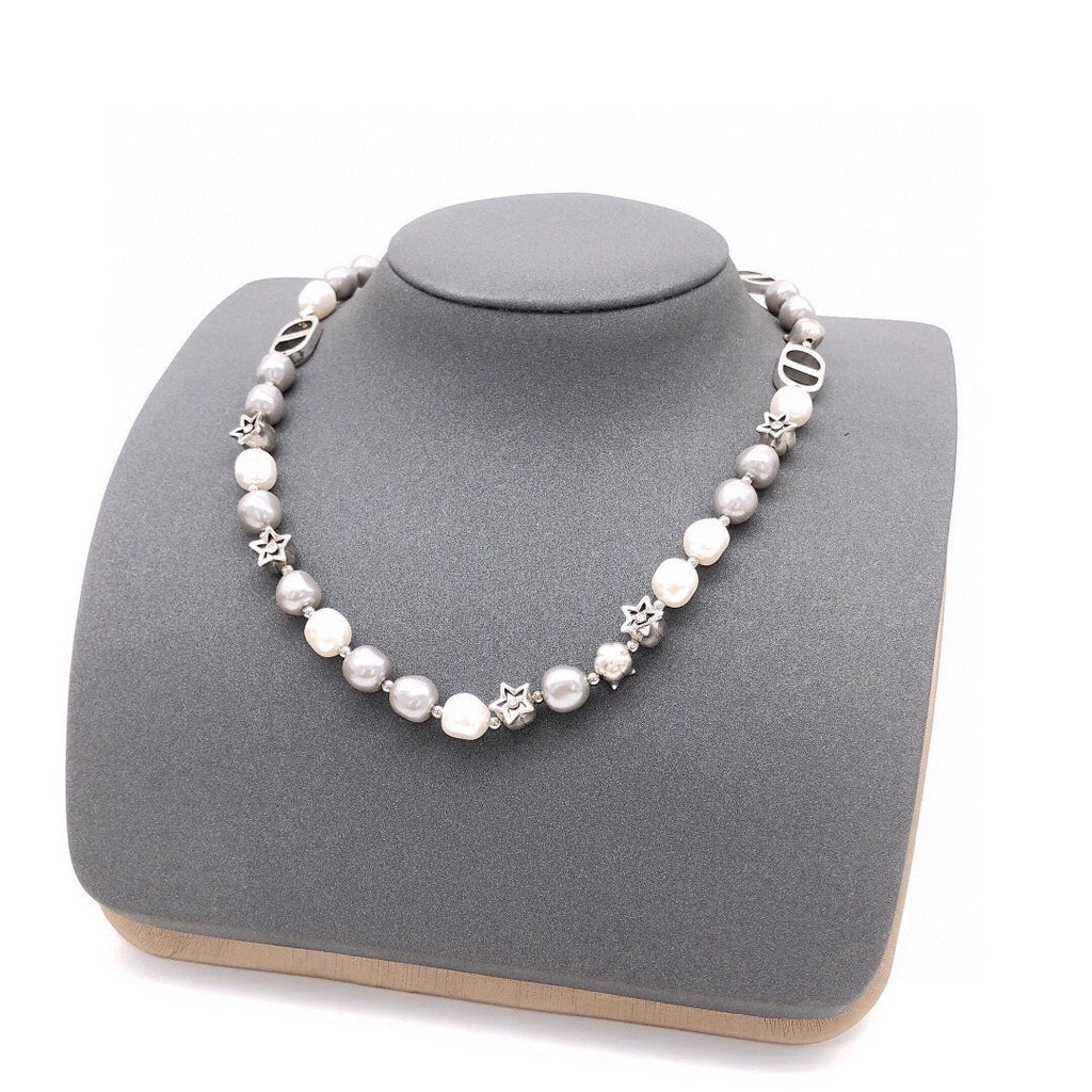 Dior Pearls And Stars Necklace