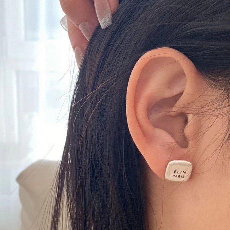 Celine Earrings - 18K White Gold