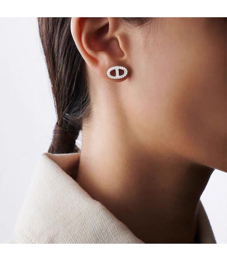 Hermes Farandole Diamond Earrings