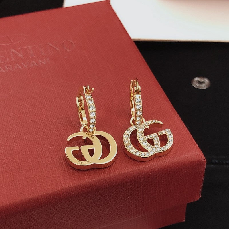 GucciDiamond Earrings - 18K Gold