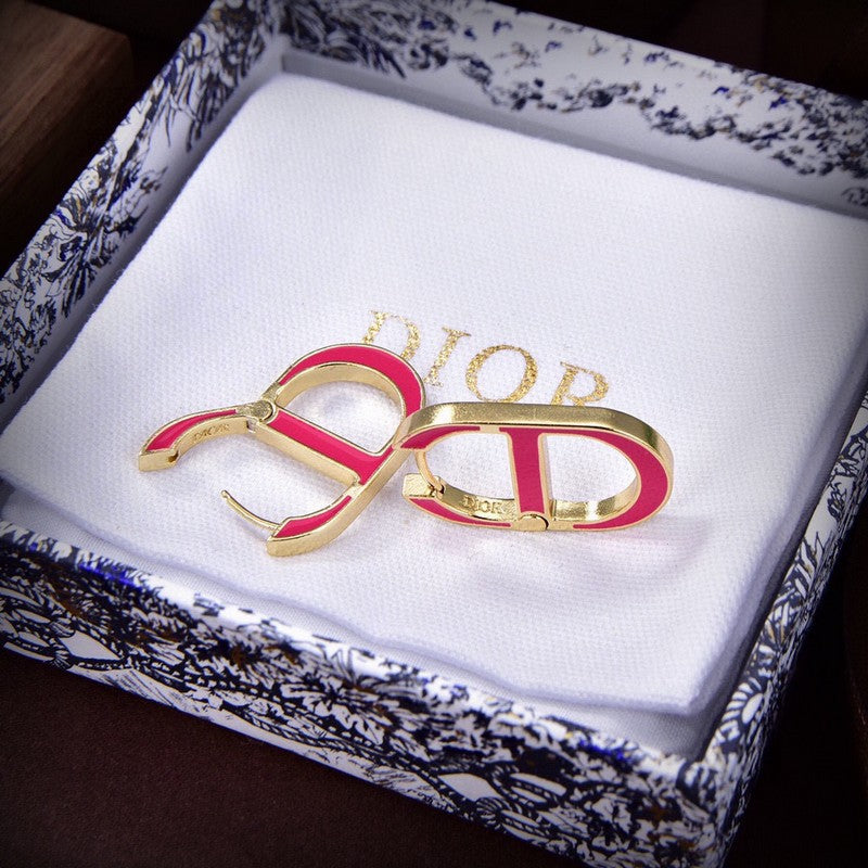 Dior 30 Montaigne Pink Earrings