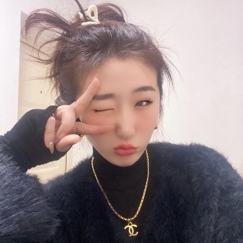 Chanel Vintage Gold Choker Necklace