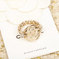 Chanel Chain Ring - 18K Yellow Gold