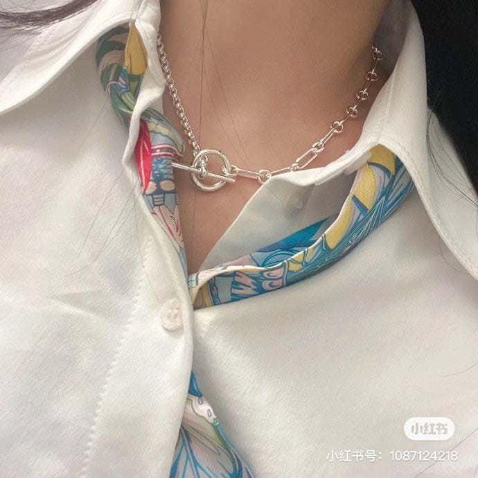 Hermes Chaine D'ancre Chain Necklace