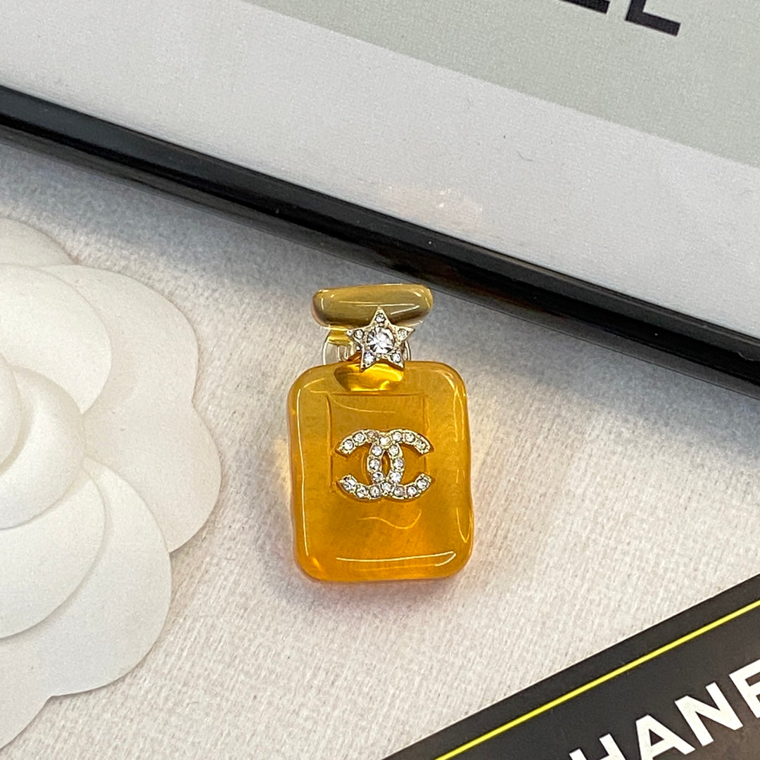 Chanel Perfume Color Bottle Brooch