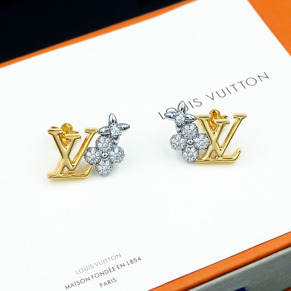Louis Vuitton Gram Earrings - 18K Yellow Gold