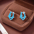 Dior Blue Earrings
