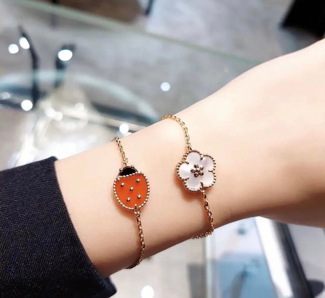 Lucky Spring Plum Blossom Bracelet