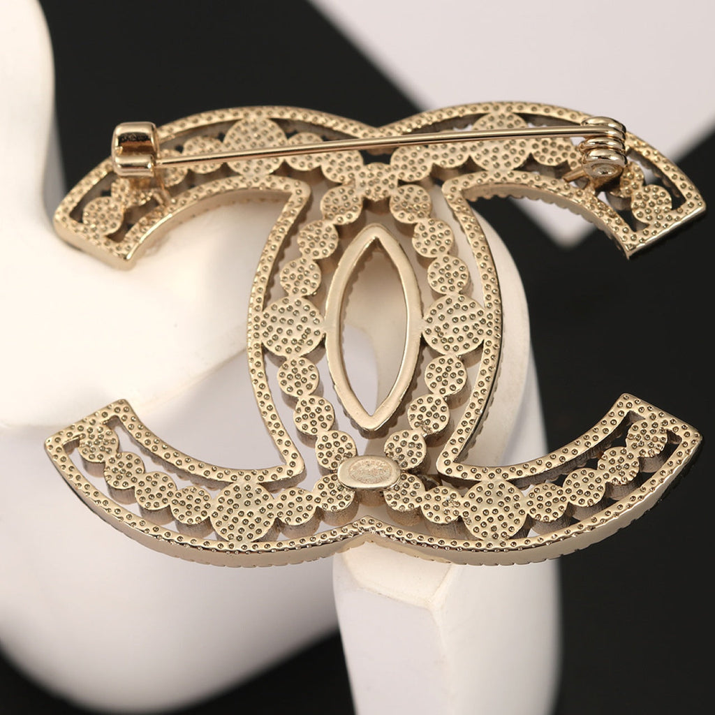 Chanel Pearl Brooch