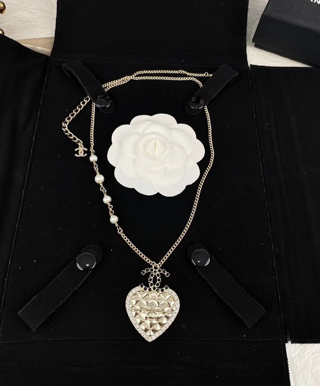Chanel Heart Necklace
