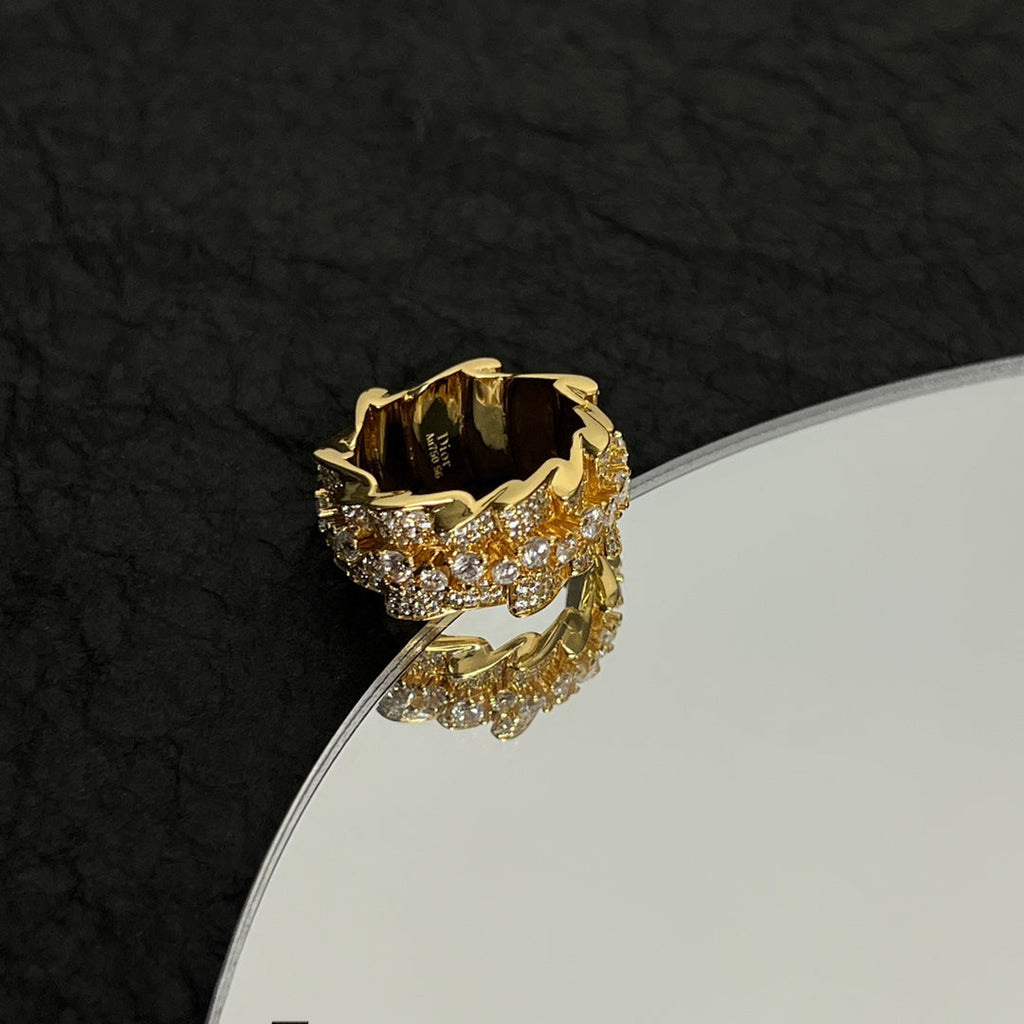 Dior Couture Diamond Ring - 18K Gold