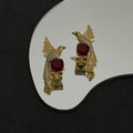 Tiffany Bird Diamond Earrings - 18K Yellow Gold