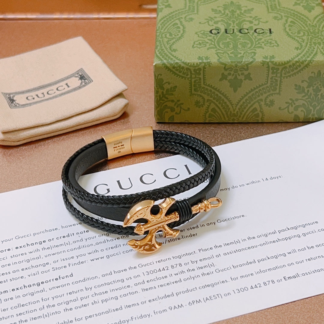 Gucci Double G Anger Forrest Bracelet
