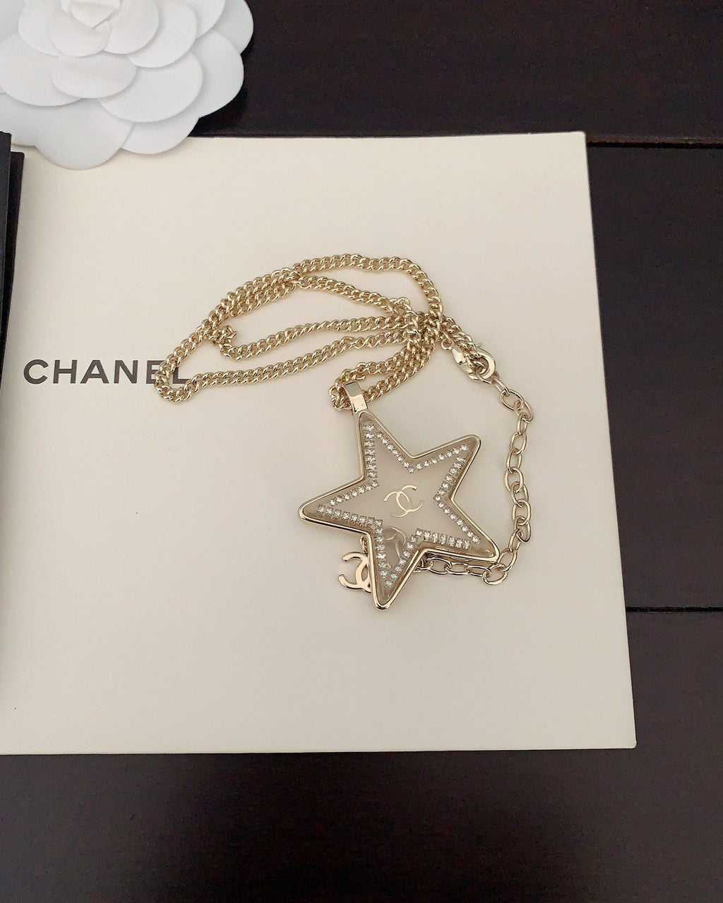 Chanel Star Chain Necklace
