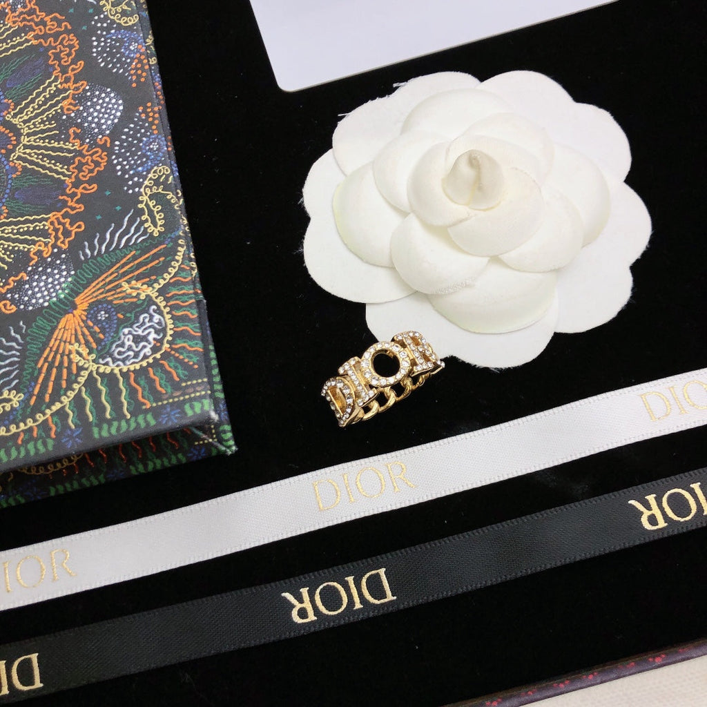 Dior Revolution Chain Ring - 18K Yellow Gold