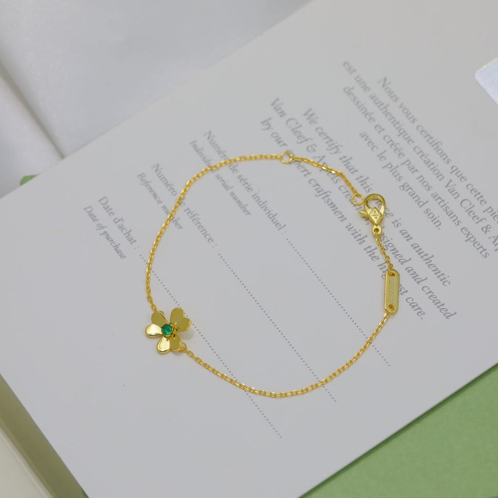 Frivole Emerald Bracelet - 18K Gold
