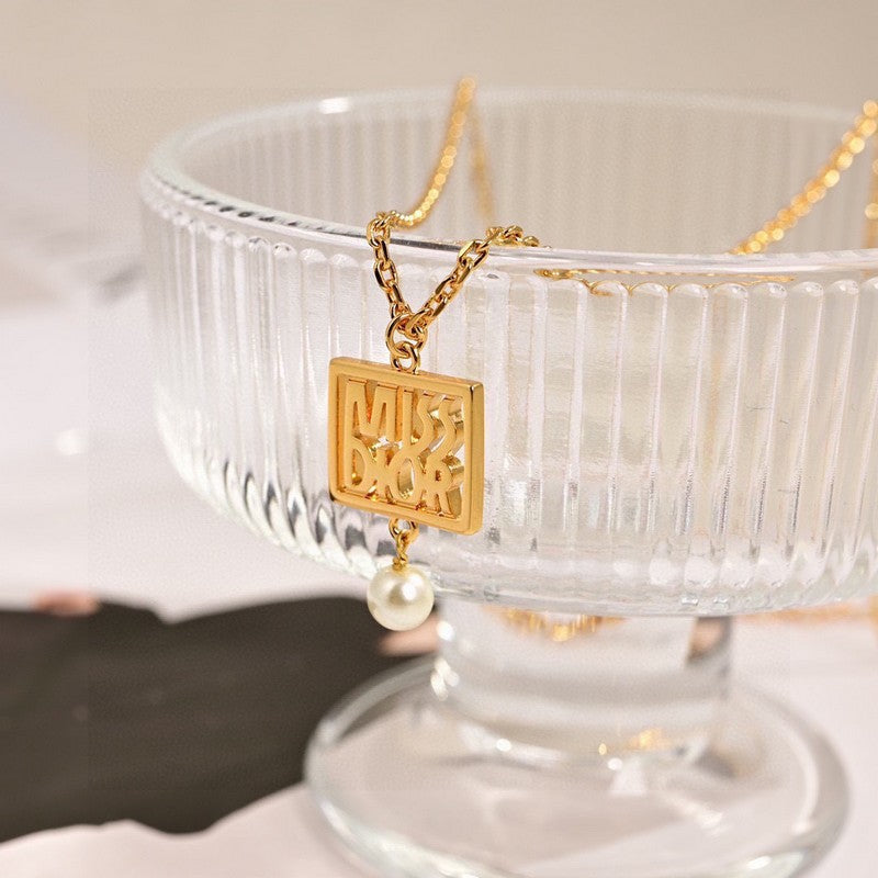 Dior Square Necklace