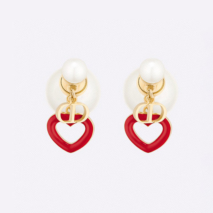 Dior Heart Valentine Earrings