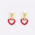Dior Heart Valentine Earrings