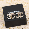Chanel Crystal Earrings - 18K Yellow Gold