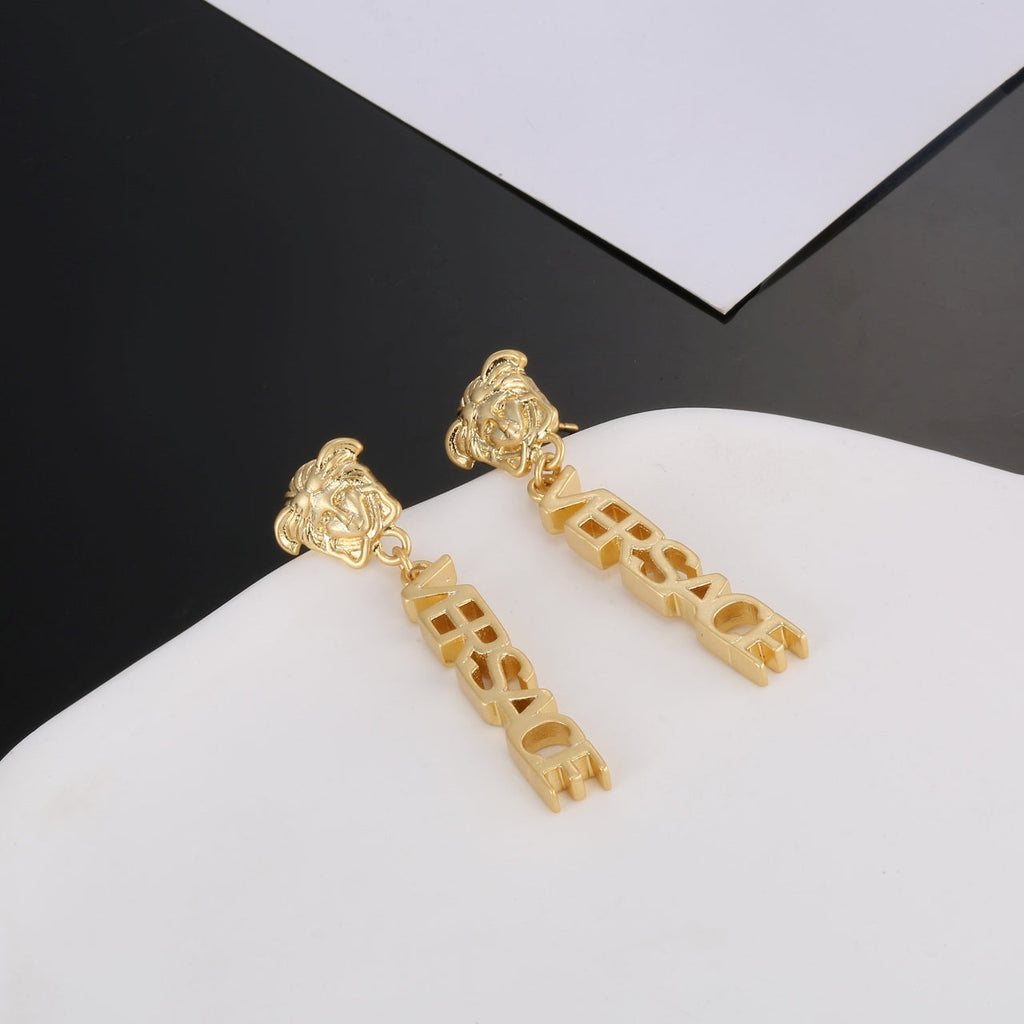Medusa Earrings - 18K Yellow Gold