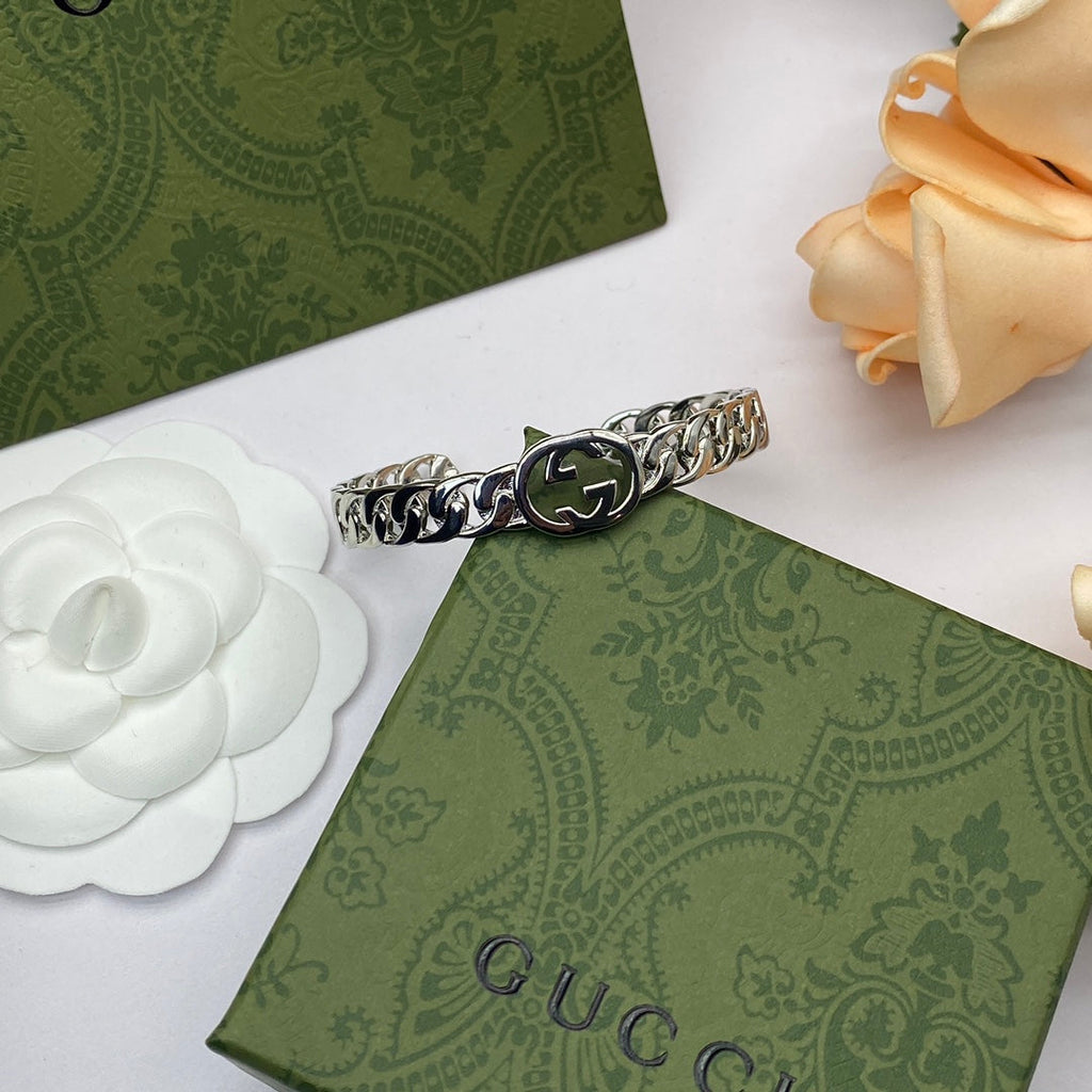 Gucci Double G Chain Bracelet