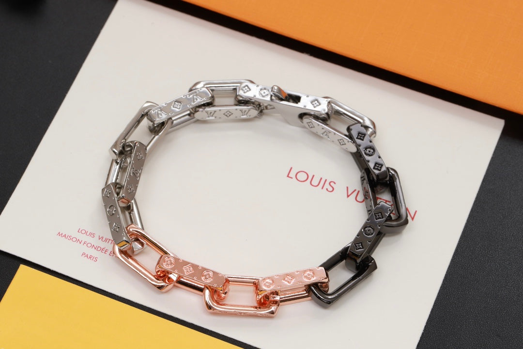 Louis Vuitton Monogram Chain Bracelet