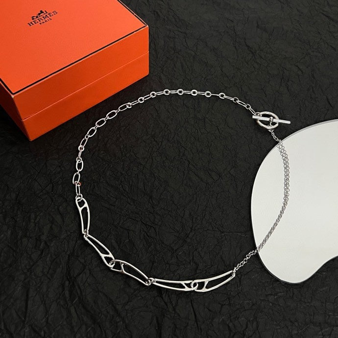 Hermes Chaine D'ancre Chain Necklace