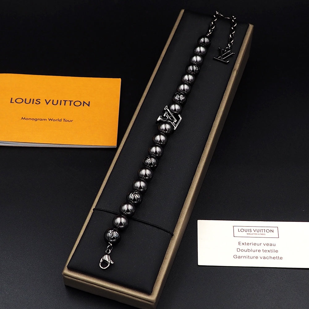 Louis Vuitton Monogram Pearl Bracelet