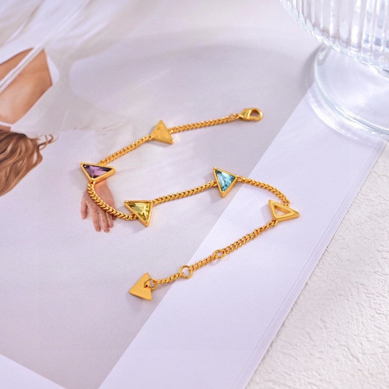 Prada Eternal Gold Semi-Precious Stones Bracelet