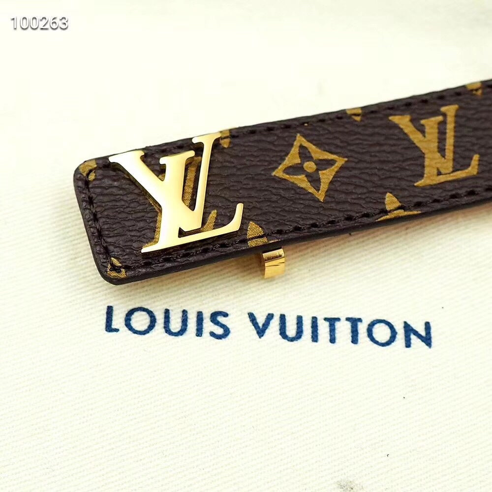 Louis Vuitton Leather Bracelet