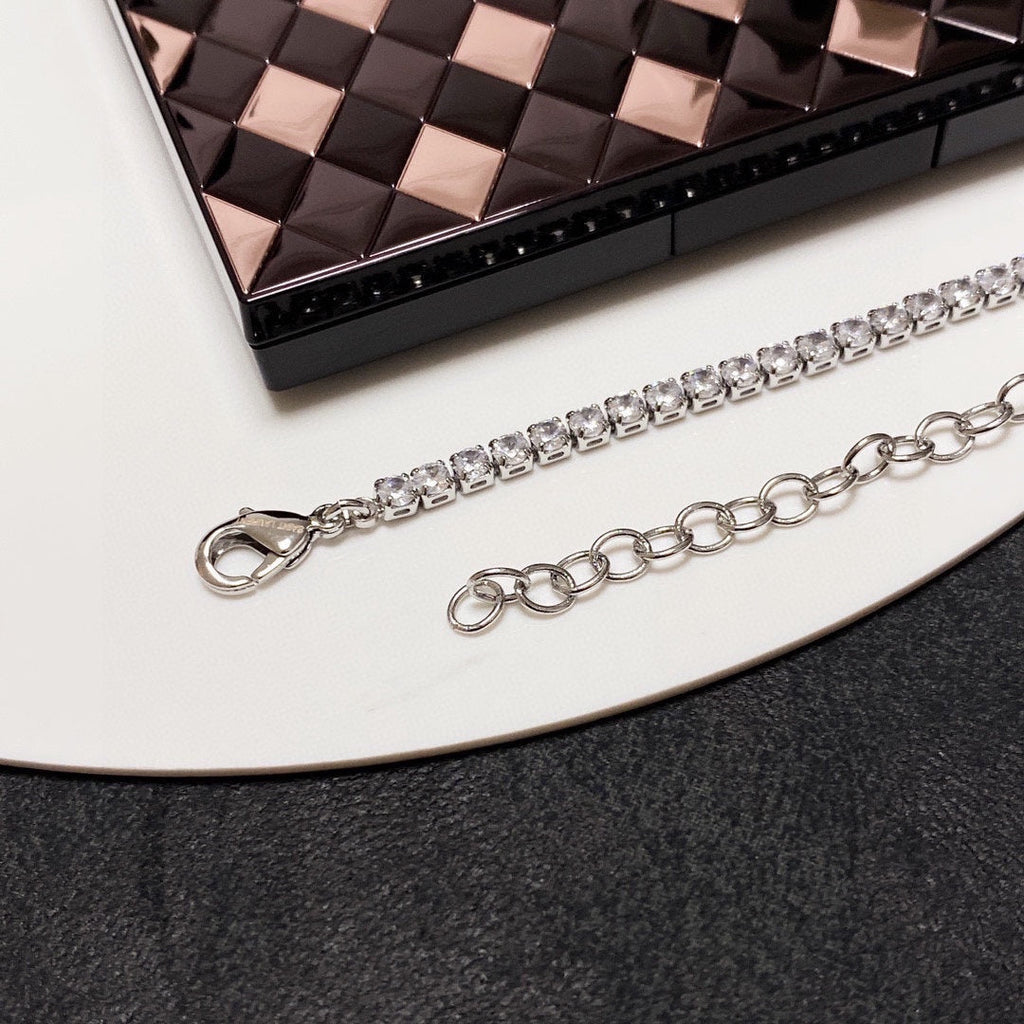 YSL Chain Diamond Necklace