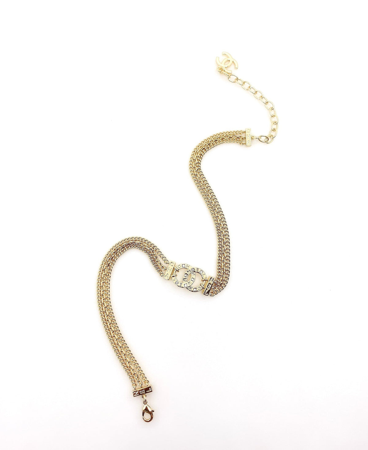 Chanel Chain Choker Necklace