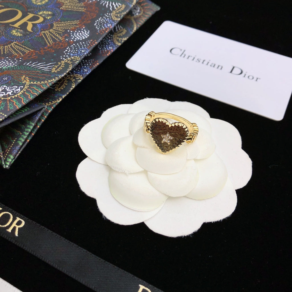 Dior J'adior Heart Ring - 18K Yellow Gold
