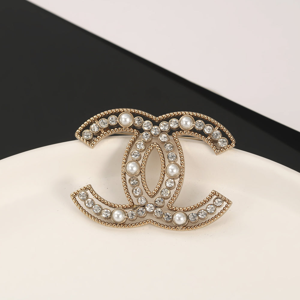 Chanel Pearl Brooch