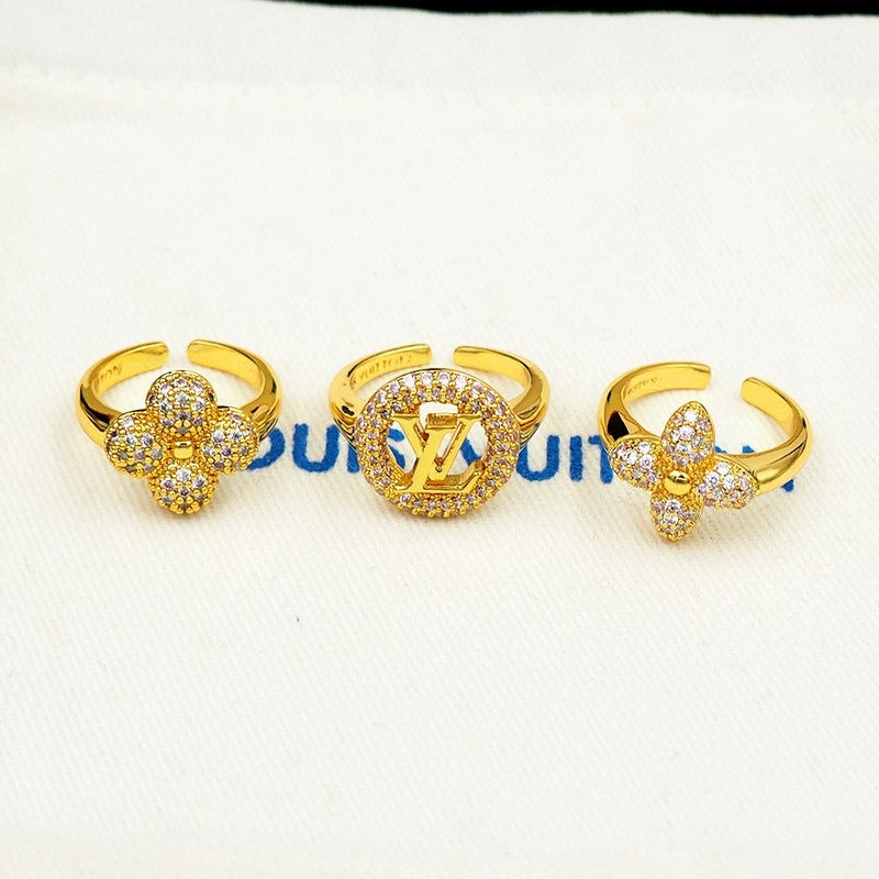 Louis Vuitton Louisa Ring - 18K Yellow Gold
