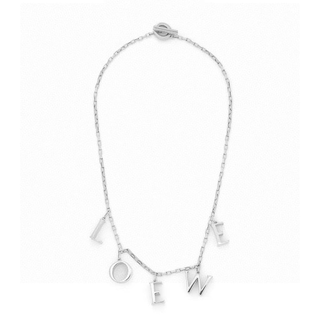LOEWE Anagram Letter Necklace