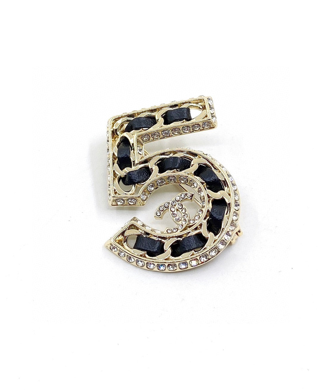 Chanel No.5 Strass Brooch