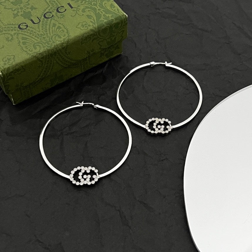 Gucci Double G Running Diamond Bracelet