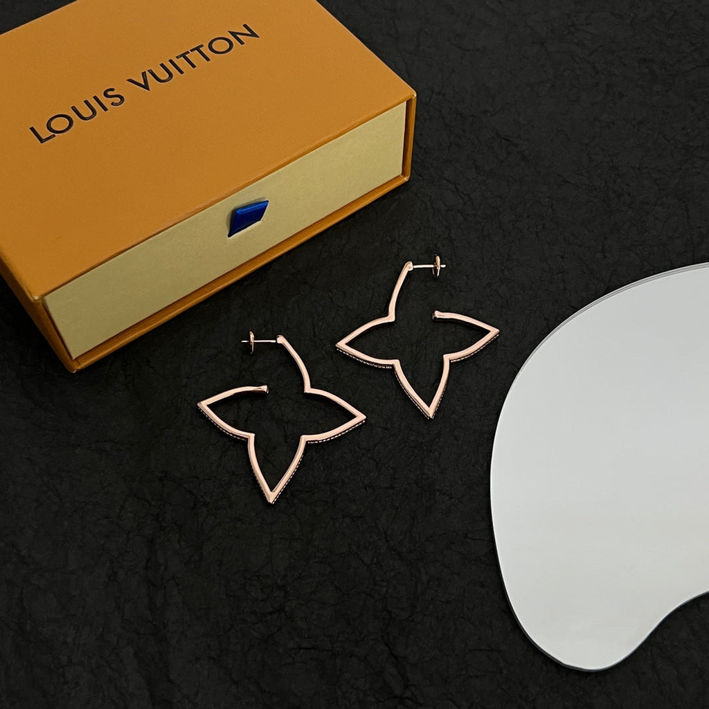 Louis Vuitton Debuts Blossom Earrings - 18K Rose Gold
