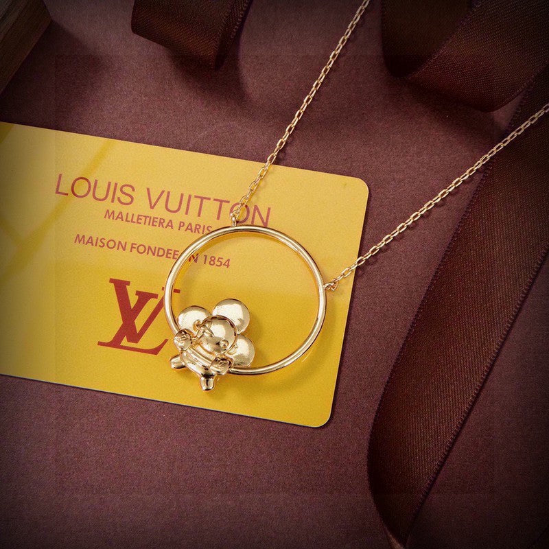 Louis Vuitton Vivienne Swinging Necklace