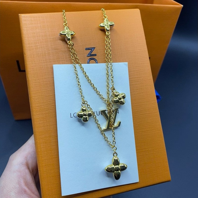 Louis Vuitton Floragram Necklace