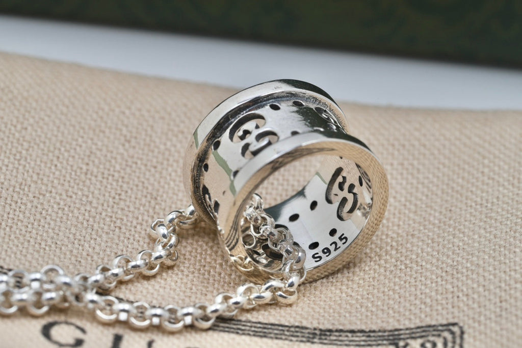 Gucci Double G Icon Twirl Necklace