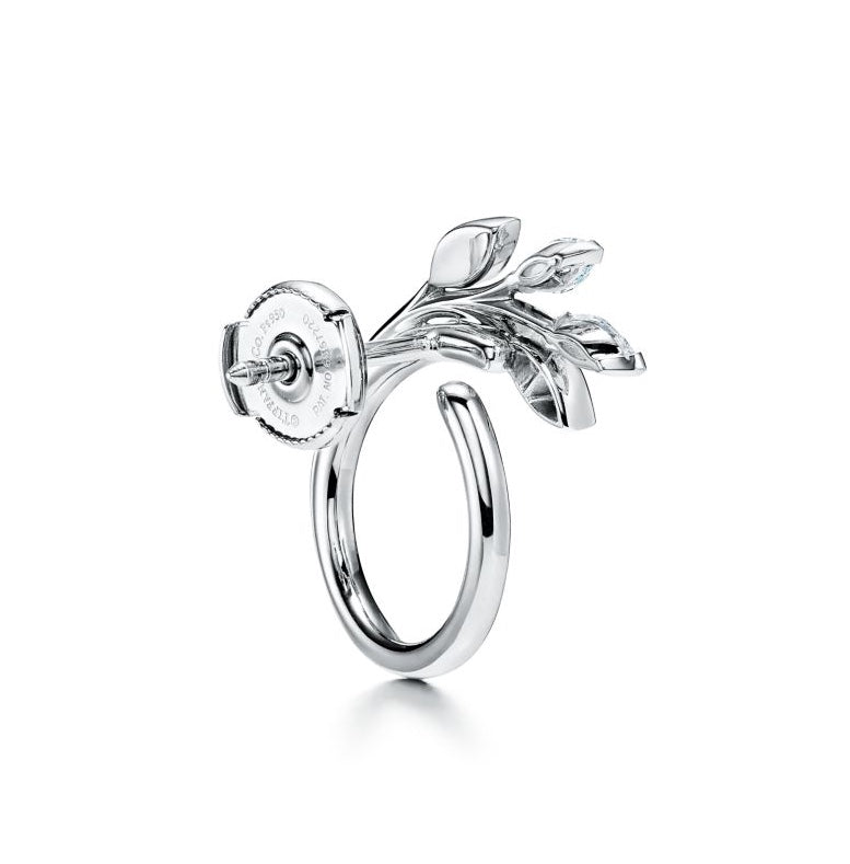 Tiffany Victoria Diamond Earrings - 18K White Gold
