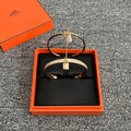 Hermes Kelly Clochette Moissanite Bracelet - 18K Yellow Gold