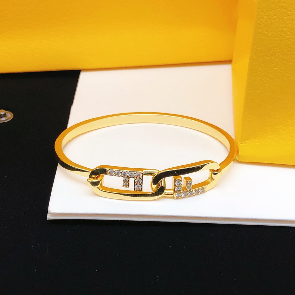 Fendi Vintage Bracelet - 18K Gold
