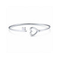 Tiffany Heart Key Wire Bracelet - 18K Gold