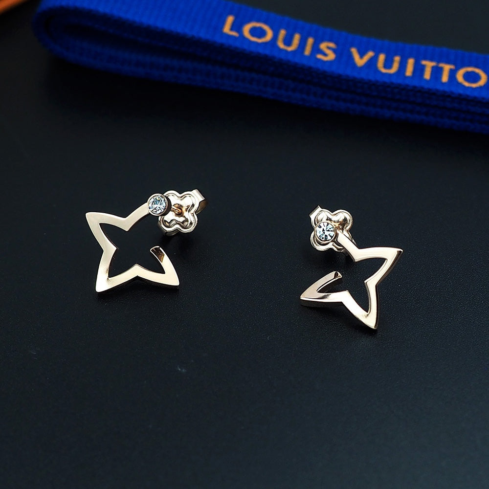 Louis Vuitton Blossom Mini Hoops Earrings - 18K Gold