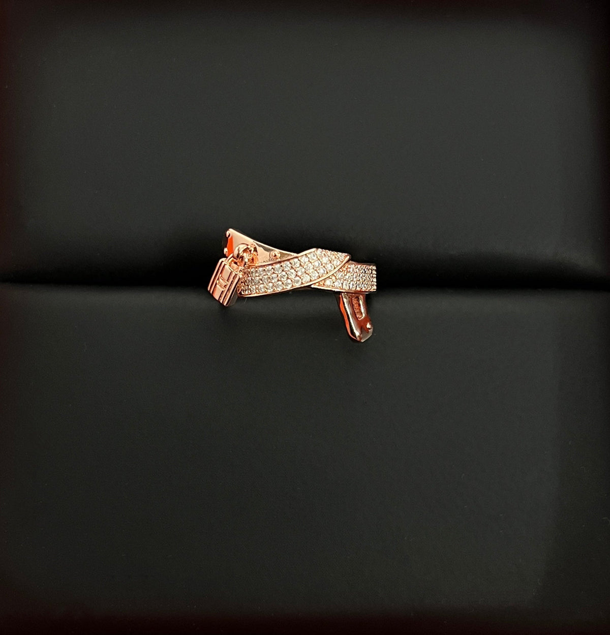 Hermes Kelly Gavroche Diamond Ring - 18K Gold